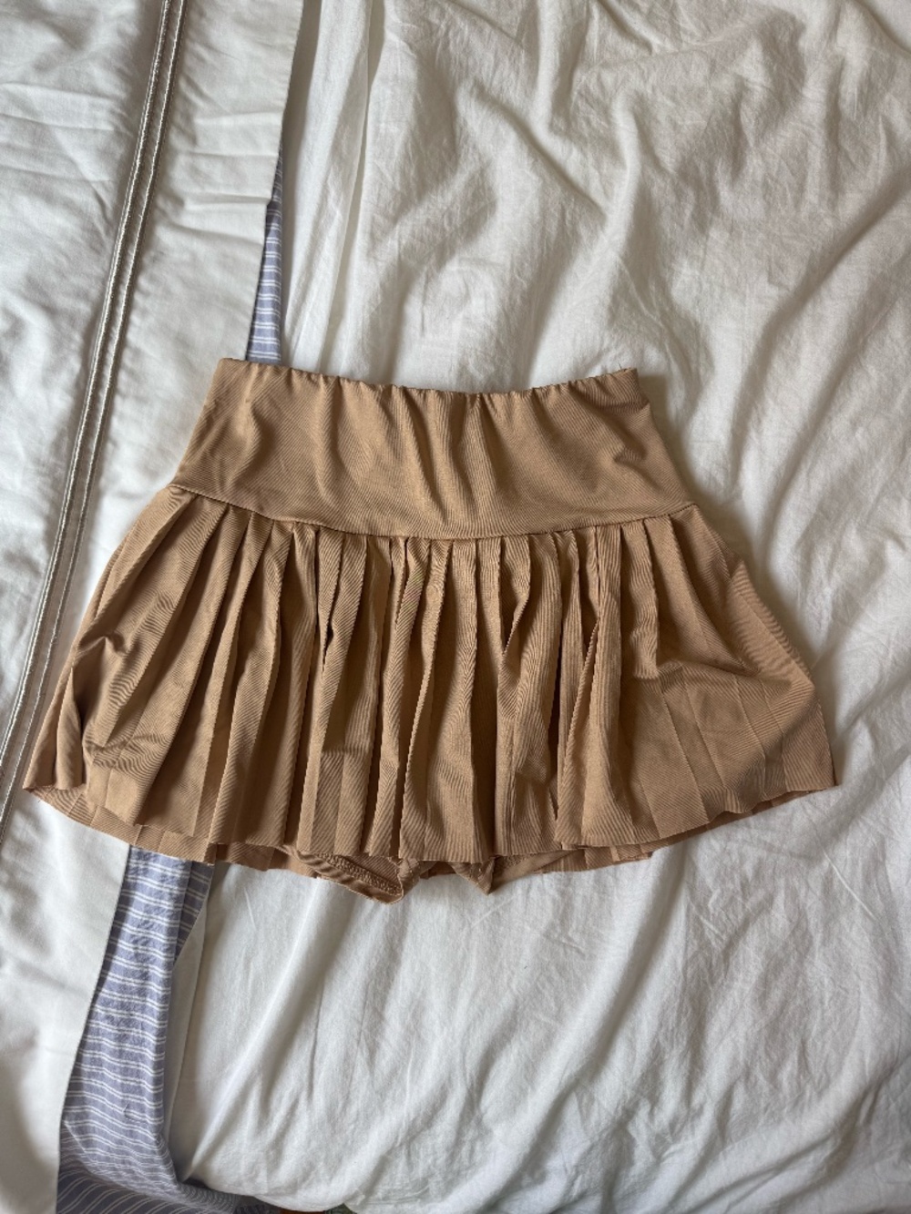 Tan Tennis Skort